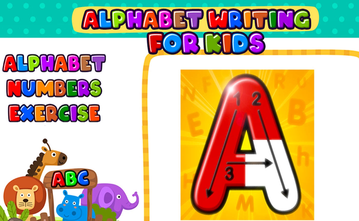 Updated Alphabet Writing for Kids