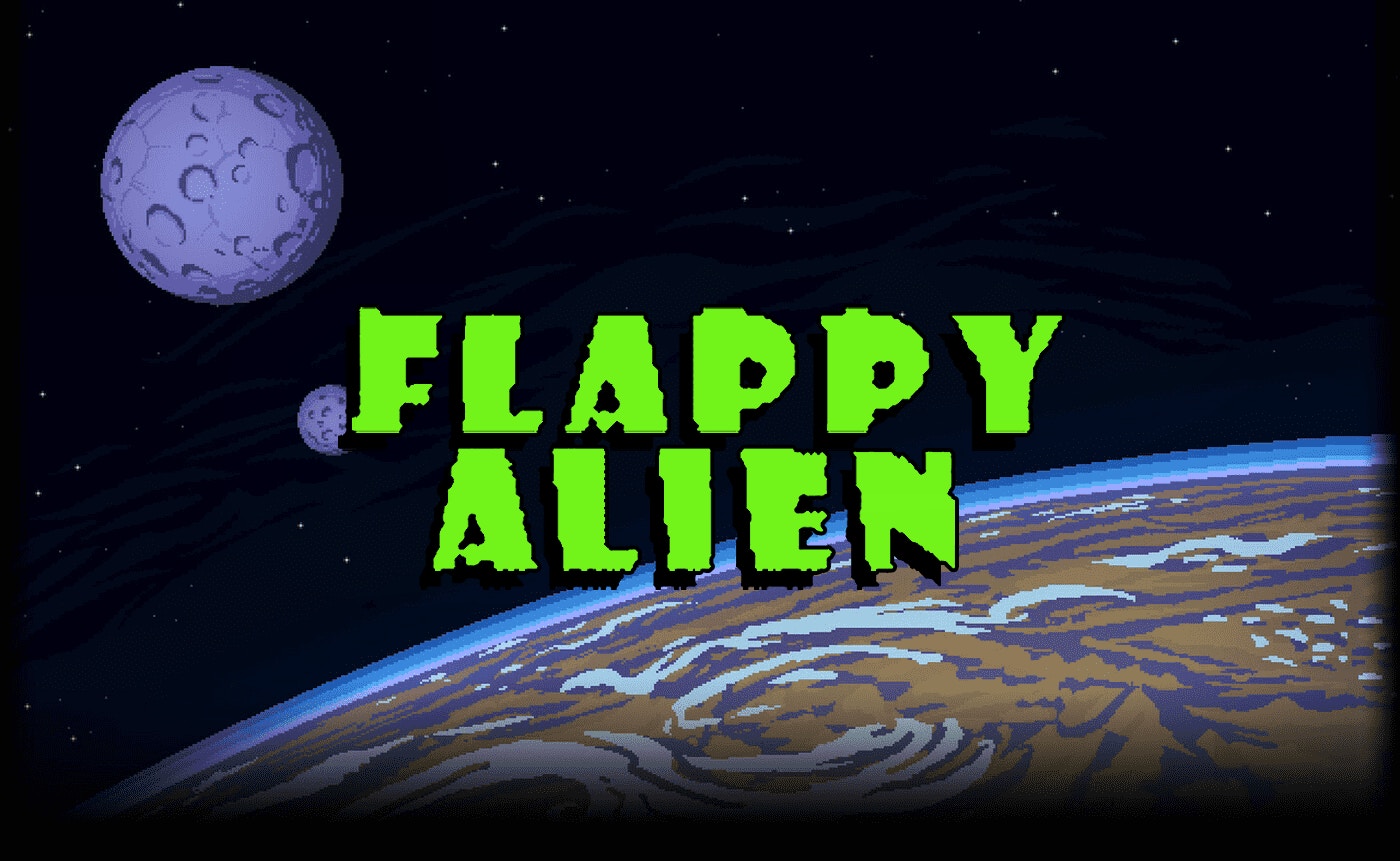 Advanced Flappy Alien