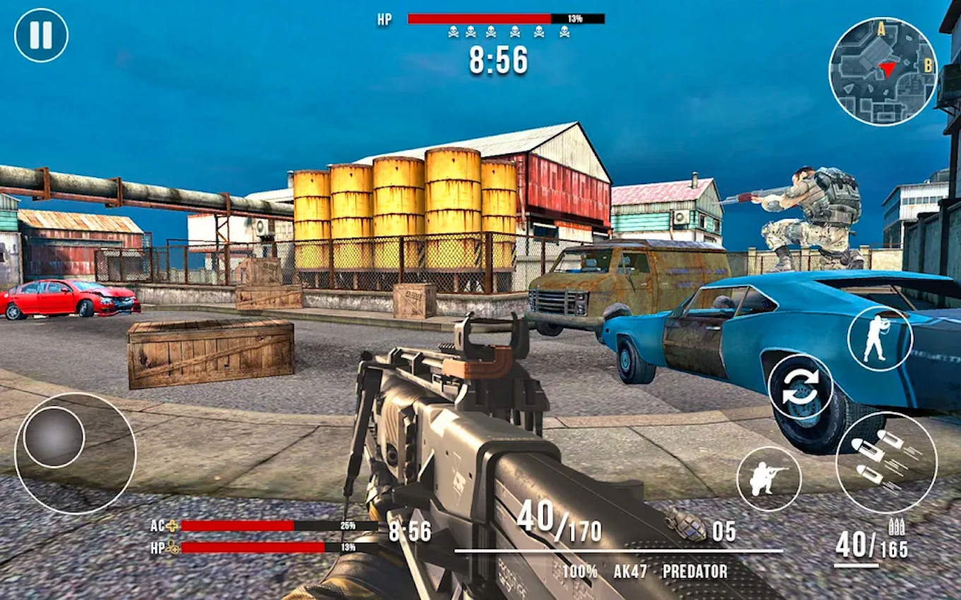 Frontline Assault: Battleground Fire Max Shooting Pro