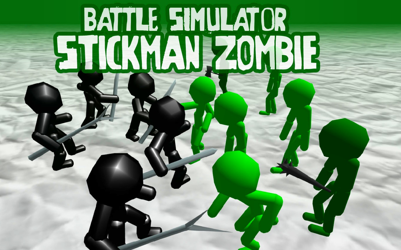 Battle Simulator Stickman Zombie Advanced